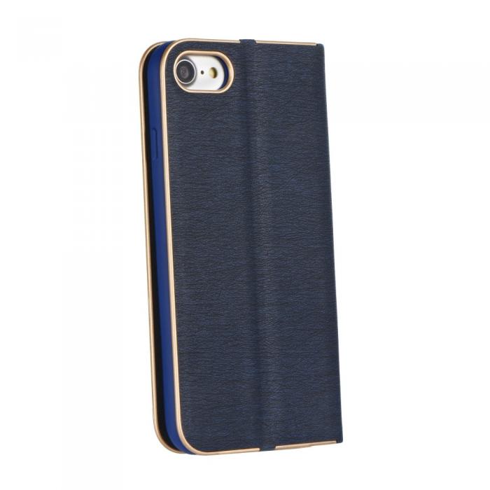 OEM - Forcell LUNA Guld fodral till Samsung Galaxy J5 2017 navy Bl