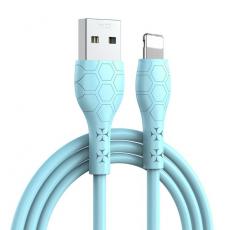 XO - XO USB Till Lightning 1m Kabel 2.4A NB240 - Blå