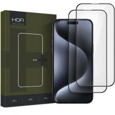 Hofi - HOFI [2-Pack] iPhone 16 Pro Härdat Glas Skärmskydd Pro Plus