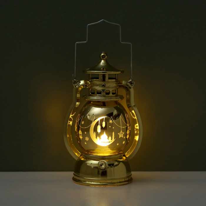 A-One Brand - Middle East Festival LED Lantern - Guld