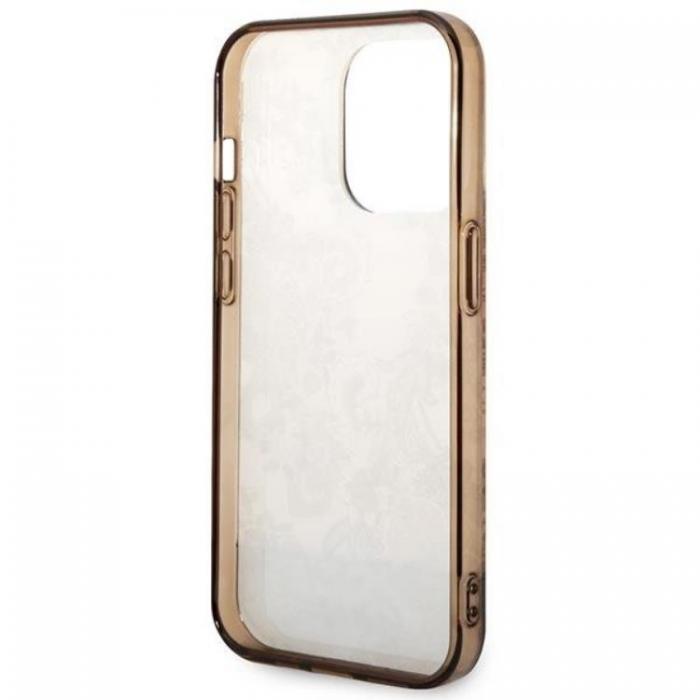 Guess - GUESS iPhone 14 Pro Max Skal Porcelain Collection - Ocher