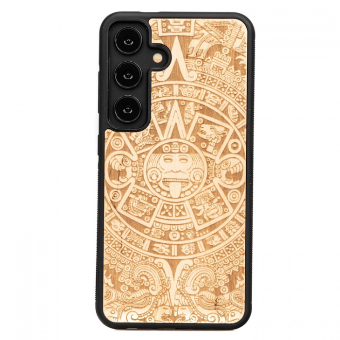 Bewood - Bewood Galaxy S24 Mobilskal Aztec Calendar Aniegre