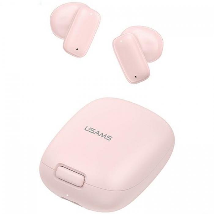 USAMS - USAMS In-Ear Hrlurar Bluetooth TWS ID Series - Rosa