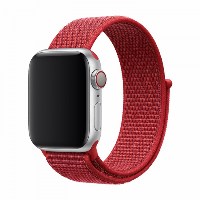 Devia - Devia Apple Watch (42/44/45/49mm) Armband Deluxe Sport3 - Hibiscus