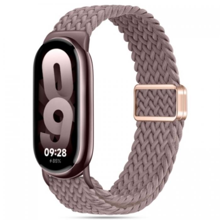 Tech-Protect - Tech-Protect Xiaomi Smart Band 8/9/NFC Armband NylonMag - Lilac Mist