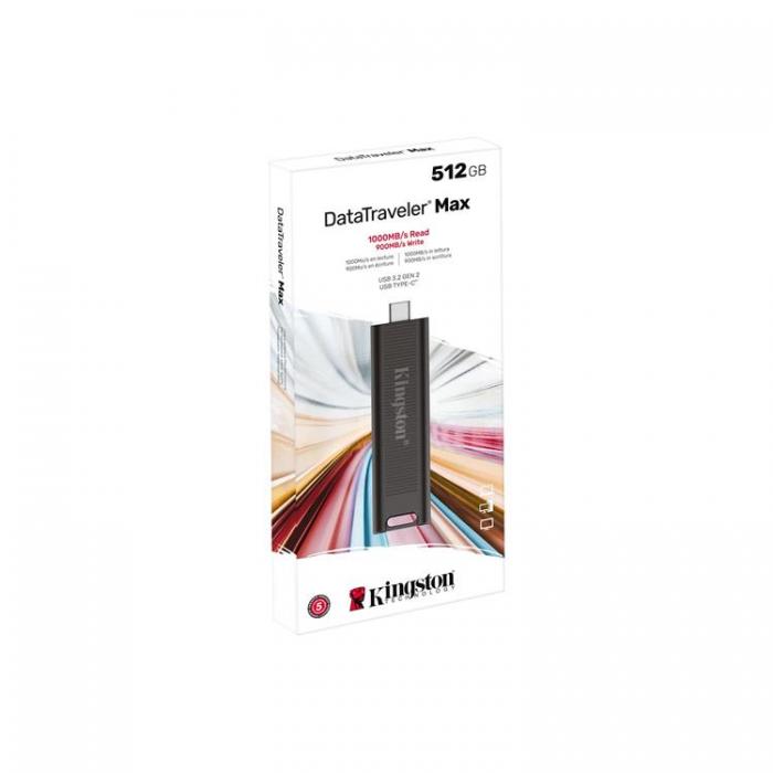 Kingston - Kingston Flash Drive 512GB USB 3.2 Gen2 Data Traveler MAX