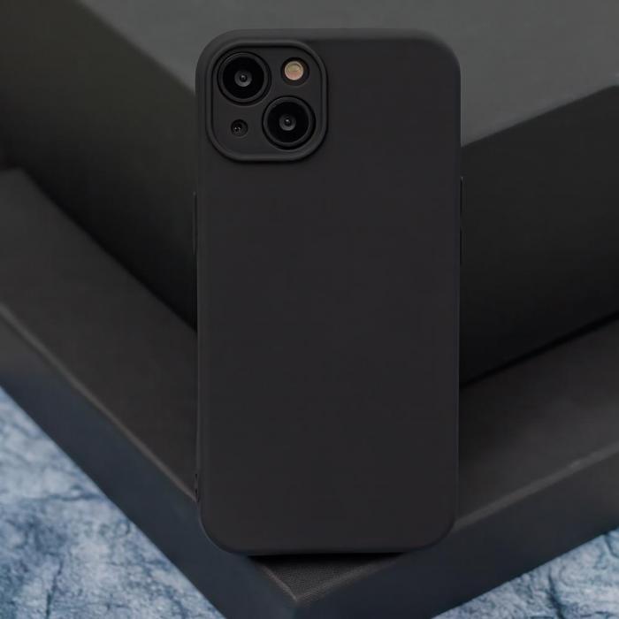 OEM - Silikon Skal iPhone 11 Skyddande Svart