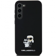 KARL LAGERFELD - Karl Lagerfeld Galaxy A55 Mobilskal Silikon Karl&Choupette