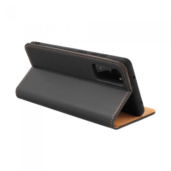 OEM - Forcell Leather skal Forcell SMART Pro till Samsung Galaxy S22 Svart