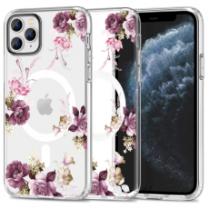 Tech-Protect - Tech-Protect iPhone 11 Pro Mobilskal Magsafe Mood - Spring Floral