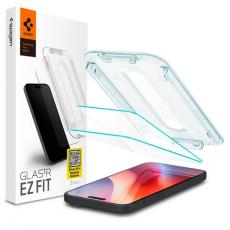 Spigen - [2-Pack] Spigen iPhone 16 Pro Skärmskydd Härdat glas TR. EZ Fit