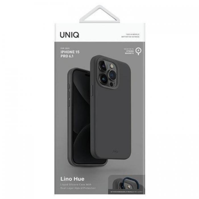 UNIQ - UNIQ iPhone 15 Pro Mobilskal Magsafe Lino Hue - Gr