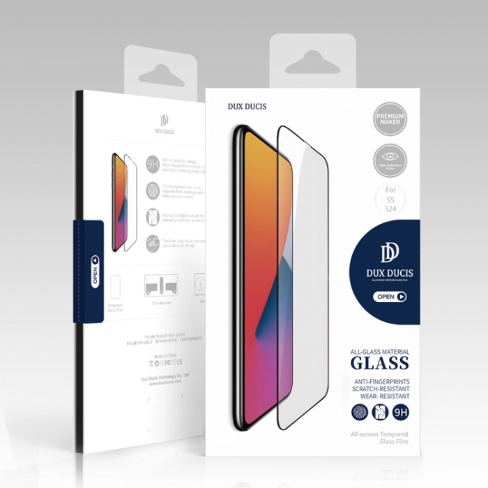 Dux Ducis - Dux Ducis Galaxy S24 Hrdat Glas Skrmskydd 3D Curved