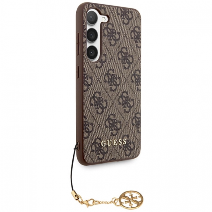 Guess - Guess Galaxy A35 5G Mobilskal Charms Collection - Brun