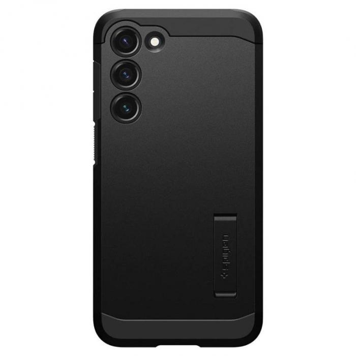 Spigen - Spigen Galaxy S23 Plus Skal Tough Armor - Svart