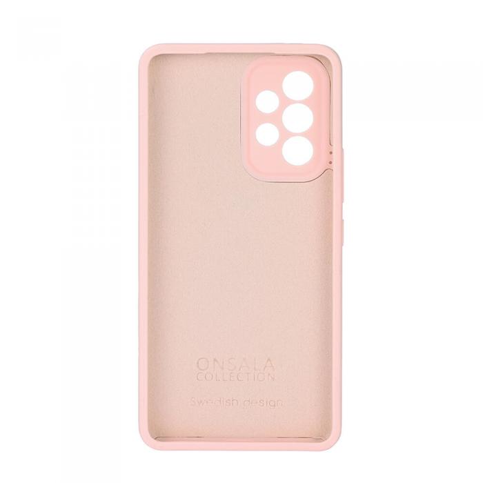 Onsala - ONSALA Mobilskal Silikon Samsung Galaxy A33 - Rosa