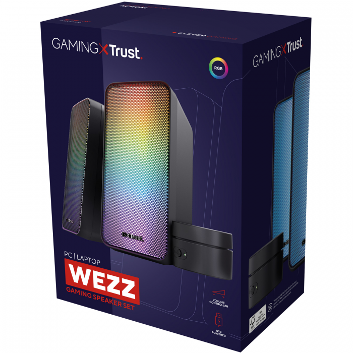 Trust - Trust Hgtalare Wezz RGB Gaming GXT 611 12W