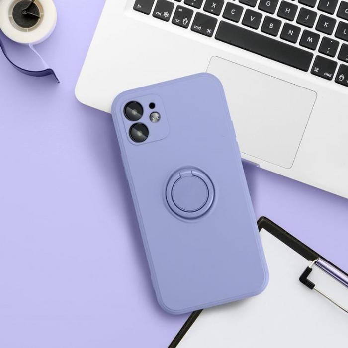 A-One Brand - Xiaomi Redmi Note 13 Pro Plus Mobilskal Silikon Ring - Violett