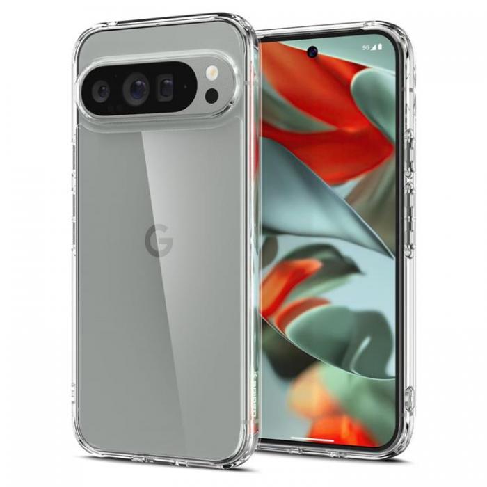 Spigen - Spigen Google Pixel 9 Pro XL Mobilskal Ultra Hybrid - Crystal Clear