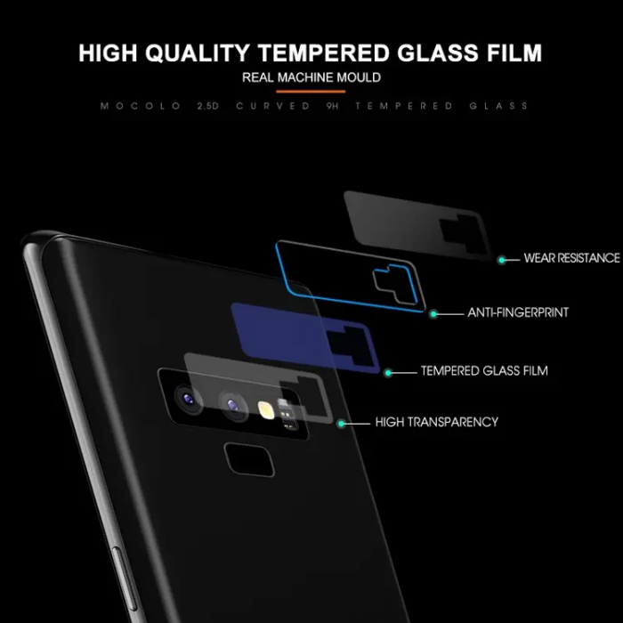 SiGN - Mocolo Galaxy Note 8 Kameralinsskydd i Hrdat Glas