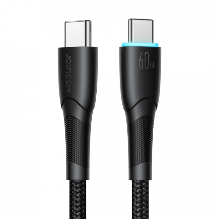 Joyroom - Joyroom Starry USB-C till USB-C kabel 60W 1m - Svart