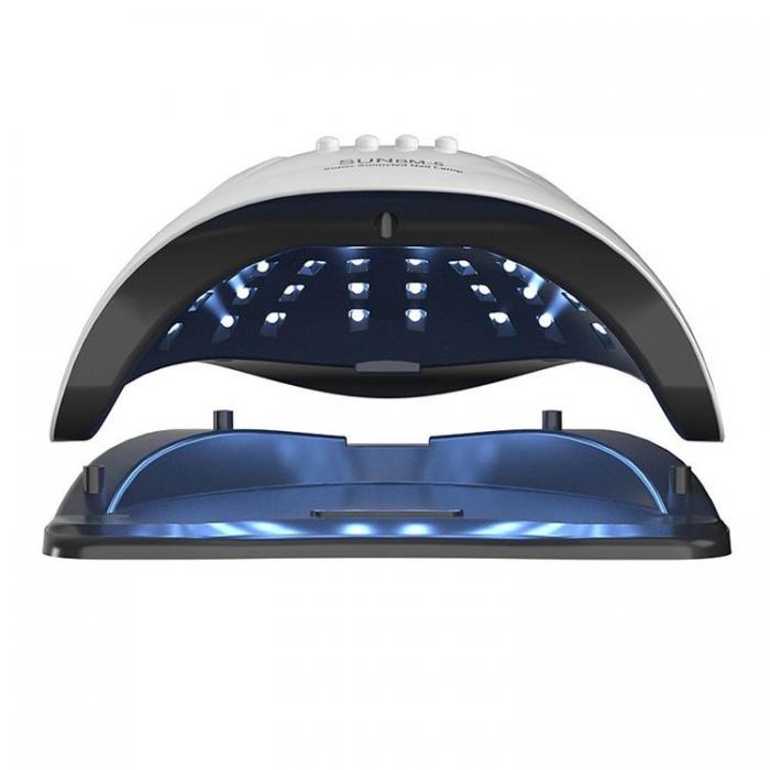 A-One Brand - Nageltorklampor UV LED 66 Lampor 180W - Vit