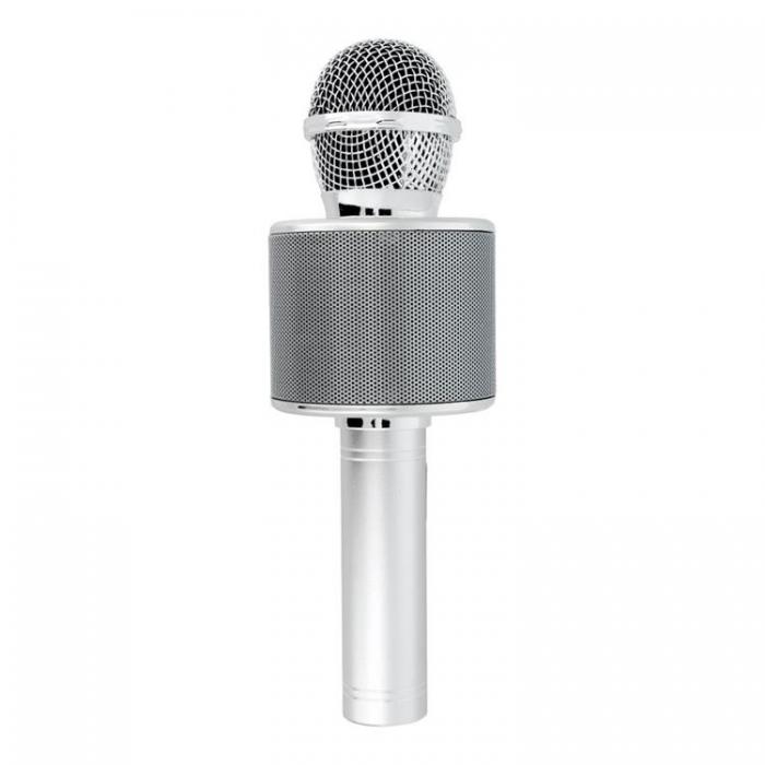 A-One Brand - Multimedia Karaoke Mikrofon CR58 - Silver