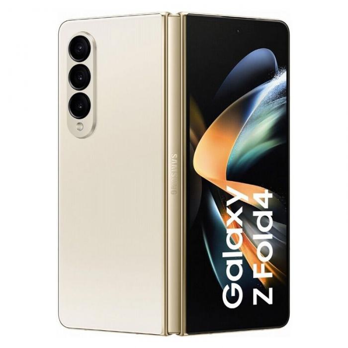 Samsung - Samsung Galaxy Z Fold 4 5G 512GB 12GB RAM - Beige