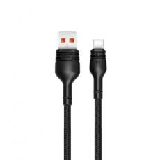 XO - XO USB-A Till USB-C Kabel 1m 5A NB55 - Svart