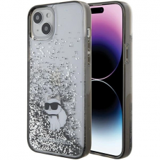 KARL LAGERFELD - Karl Lagerfeld iPhone 16 Mobilskal MagSafe Glitter Choupette Head