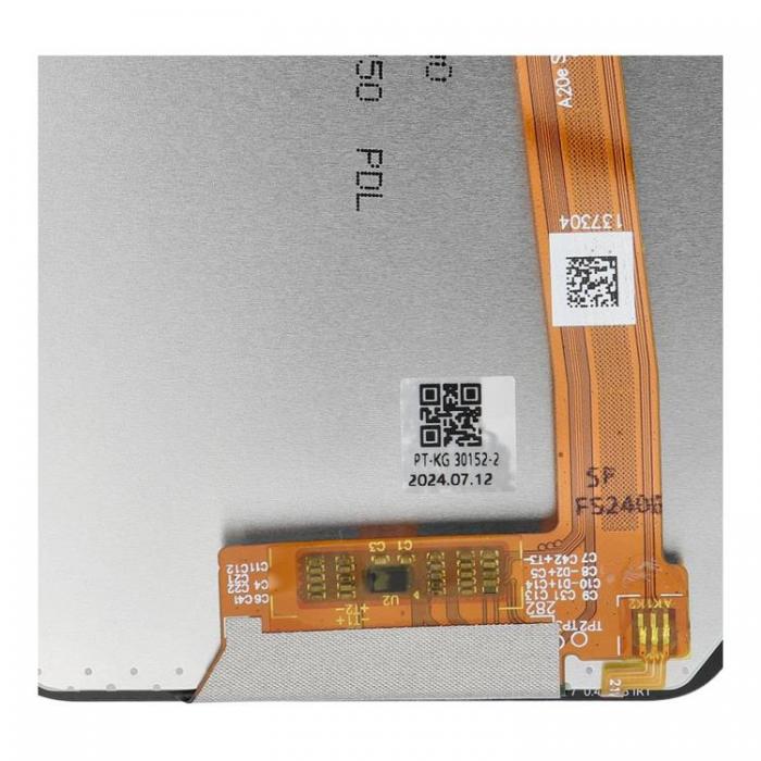 SpareParts - SAMSUNG A20e Skrm med LCD-display FixCell A202 Renoverad