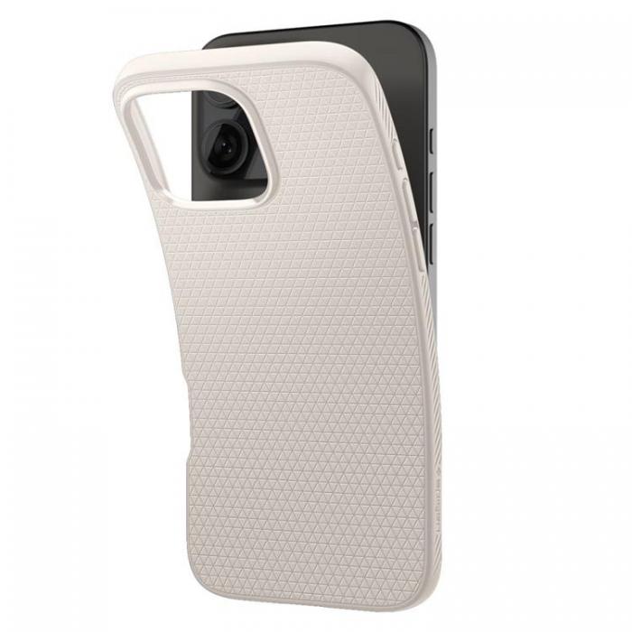 Spigen - Spigen iPhone 16 Pro Max Mobilskal Liquid Air - Natural Titanium