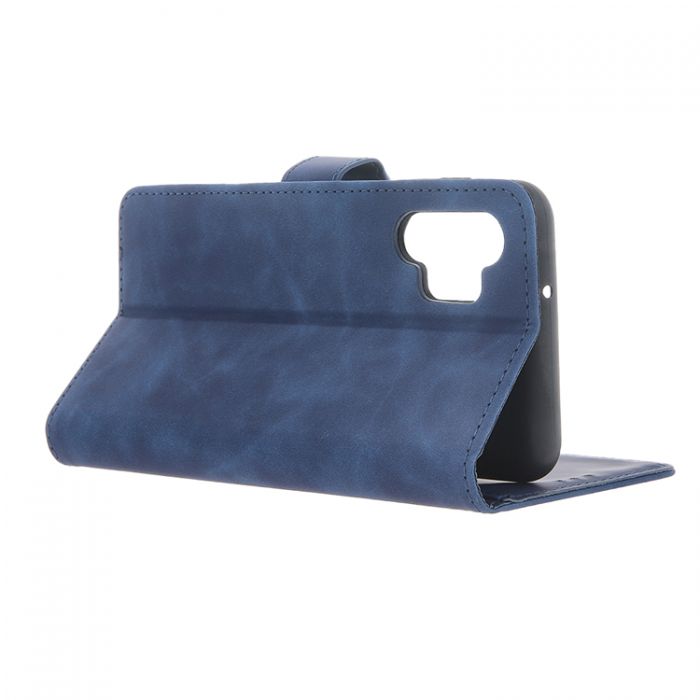 A-One Brand - Galaxy S24 Plnboksfodral Velvet - Marinbl