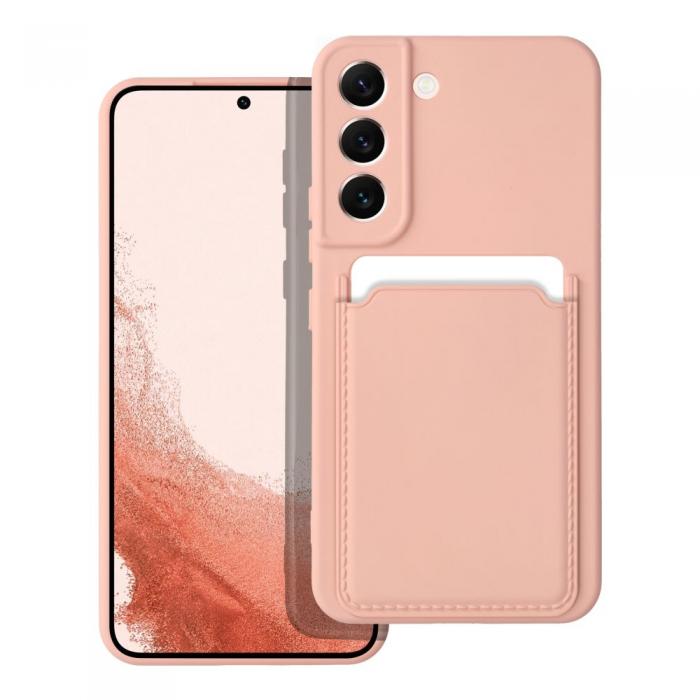 OEM - Galaxy A53 5G Skal Forcell Korthllare Mjukplast - Rosa