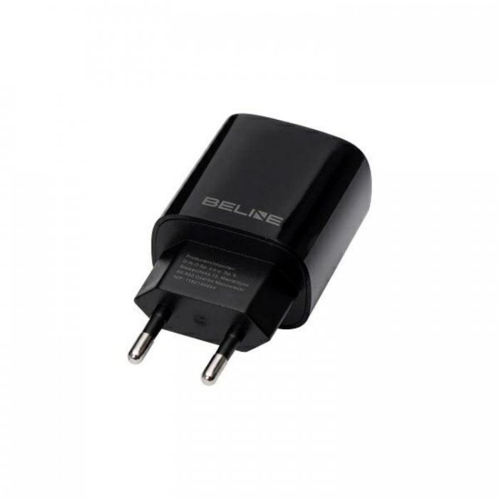 Beline - Beline Vggladdare USB-C (20W) - Svart