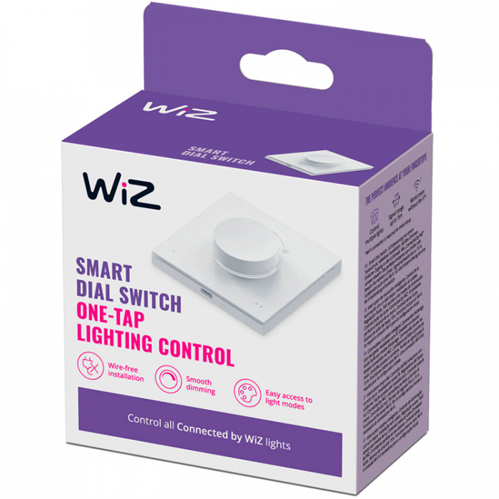 Wiz - WiZ WiFi Smart Dimmer Dial switch