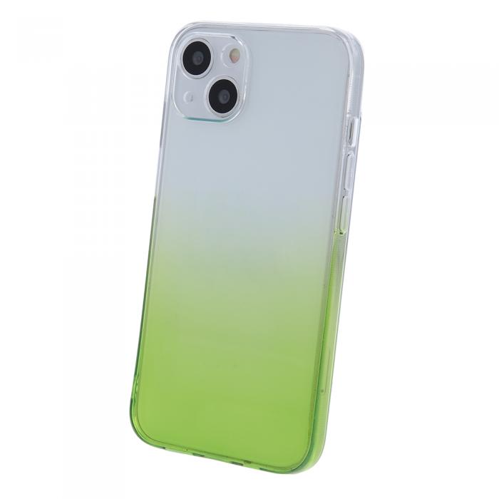 OEM - iPhone 15 Pro Max Skal Gradient Grnt 2mm