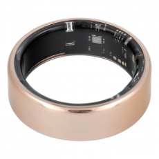 A-One Brand - Smart Ring Med Laddningsbox - Storlek 7 (17.3mm)  - Guld