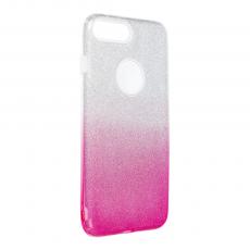 OEM - Forcell SHINING skal till iPhone 7 Plus / 8 Plus clear/Rosa