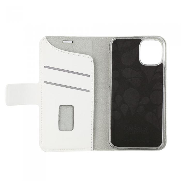 Onsala - Onsala Mobilfodral Saffiano White iPhone 12 Mini