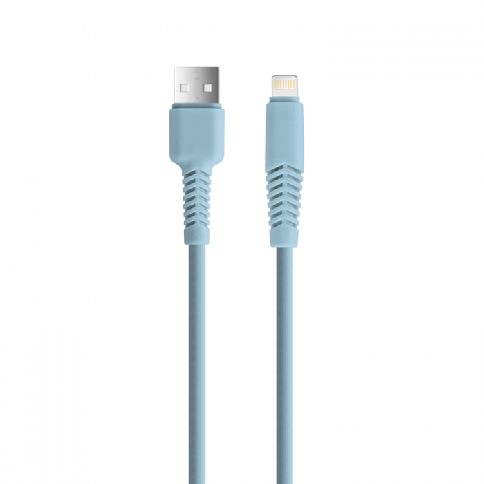 Setty - Setty USB Till Lightning 1.5m Kabel 2.1A KSA-L-1.523 - Bl