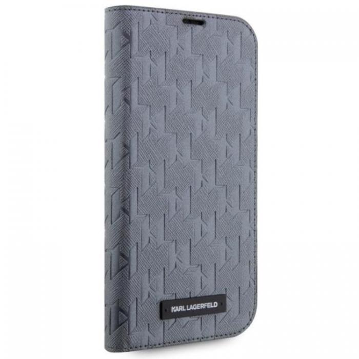 KARL LAGERFELD - Karl Lagerfeld iPhone 14 Pro Plnboksfodral Saffiano Monogram