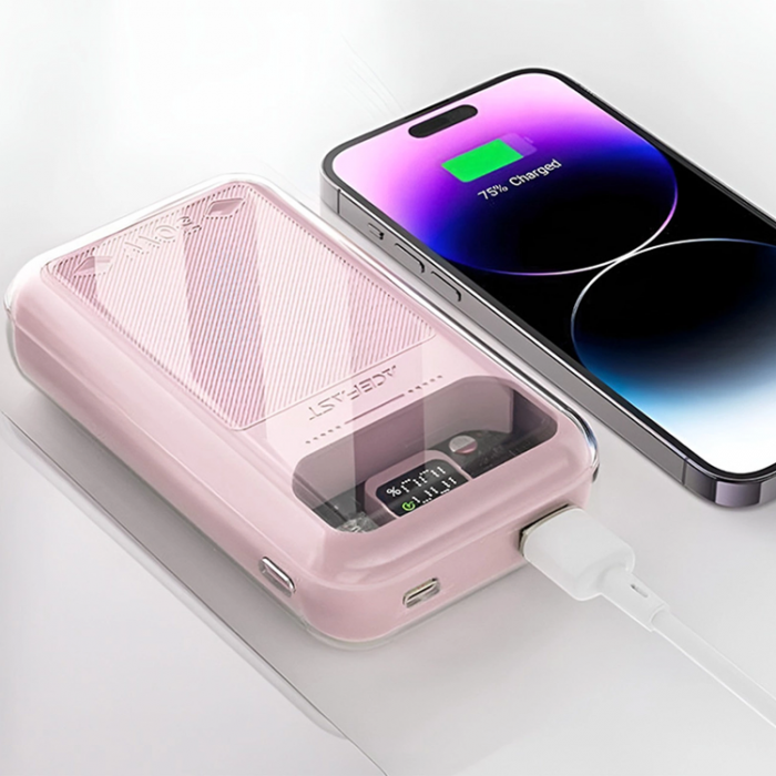 Acefast - Acefast Powerbank 20000mAh 30W Sparkling Series M2 - Rosa