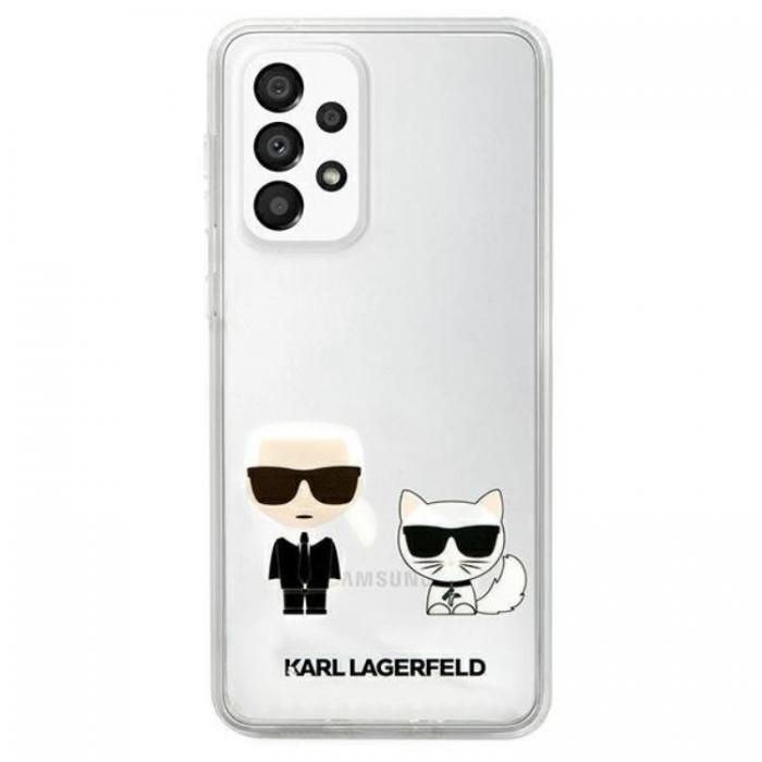 KARL LAGERFELD - Karl Lagerfeld Galaxy A33 5G Skal Karl & Choupette - Transparent