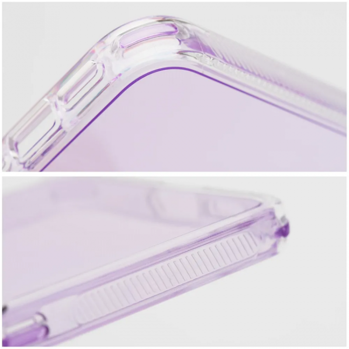 A-One Brand - Xiaomi Redmi Note 14 4G Mobilskal Matrix Clear - Ljuslila