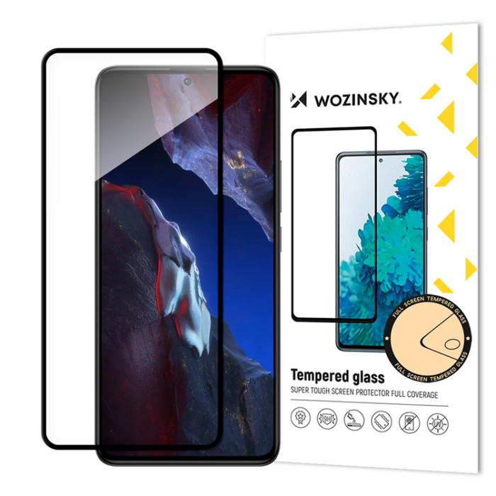 Wozinsky - Wozinsky Xiaomi Poco F5 Pro Hrdat Glas Skrmskydd Full Glue