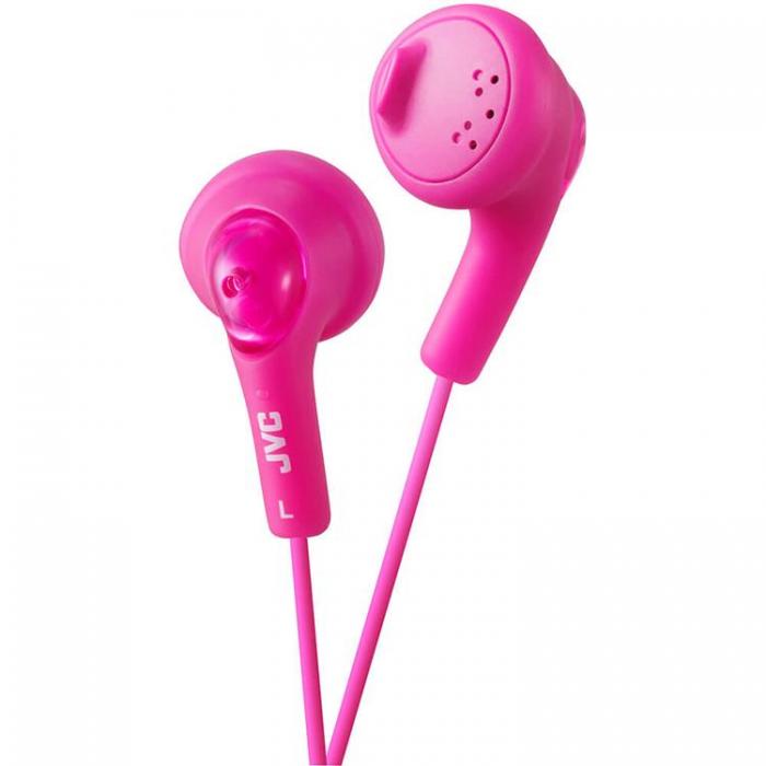 UTGATT1 - JVC Hrlurar F160 Gumy Bass-Boost In-Ear - Rosa