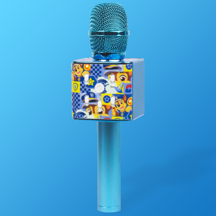 PAW PATROL - Paw Patrol Karaoke Bluetooth-Mikrofon med Hgtalare - Bl