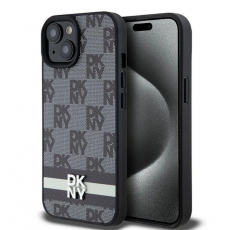 DKNY - DKNY Galaxy S24 Ultra Mobilskal Läder Checkered Mono Pattern