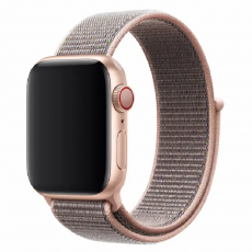 Devia - Devia Apple Watch (42/44/45/49mm) Armband Deluxe Sport3 - Rosa Sand